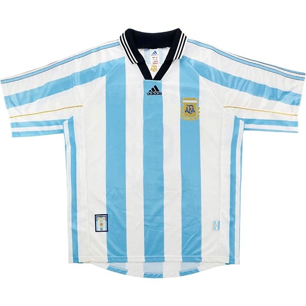 Tailandia Camiseta Argentina Primera equipo Retro 1998 Azul